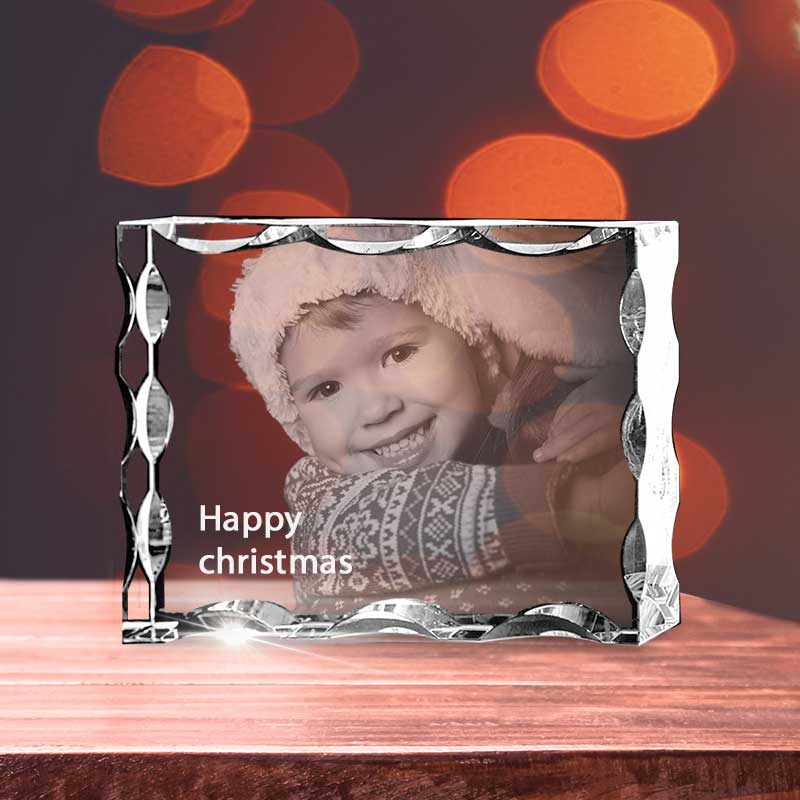 Christmas Serrated Landscape - 2D - The best 3D crystal gifts in the world!