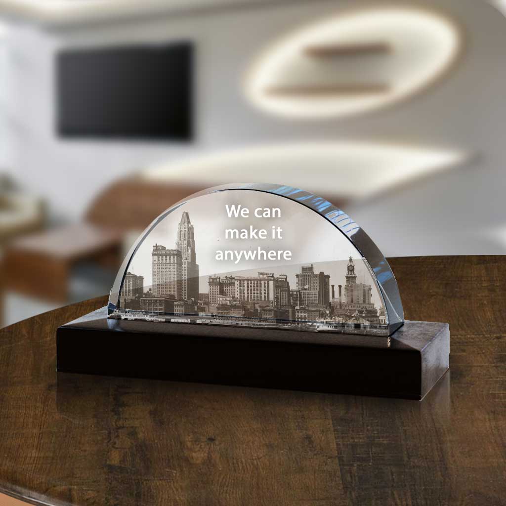 Arc Corporate Trophy - The best 3D crystal gifts in the world!