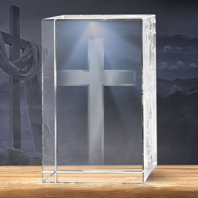 Christian Cross 3D Crystal - The best 3D crystal gifts
