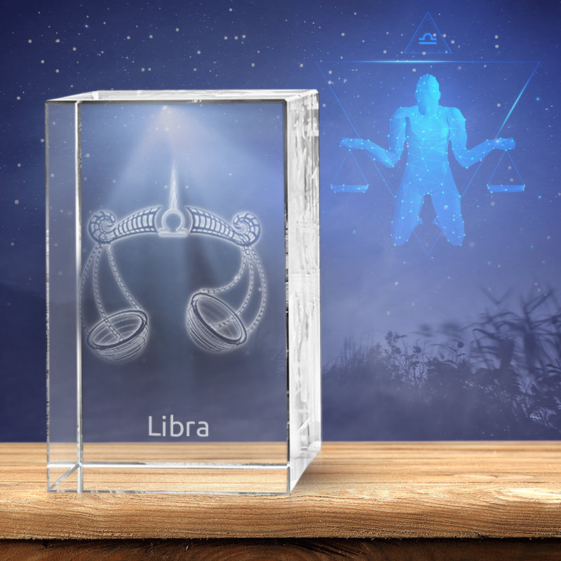 Libra 3D Crystal - The best 3D crystal gifts