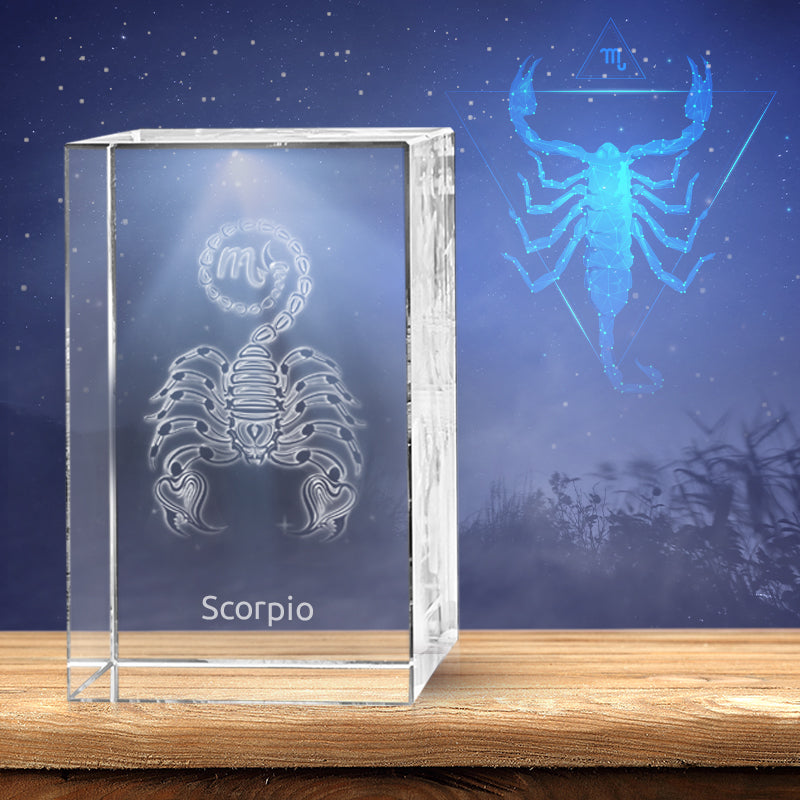 Scorpio 3D Crystal - The best 3D crystal gifts