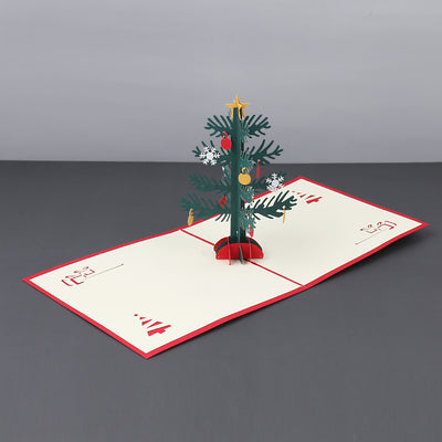 Christmas Tree Pop Up Card - The best 3D crystal gifts
