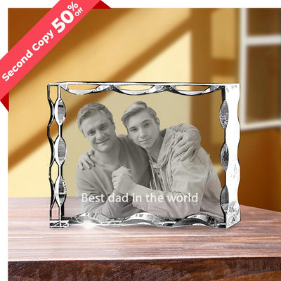 Copy 50% Off | Father's Day Serrated Landscape - 2D - M - The best 3D crystal gifts