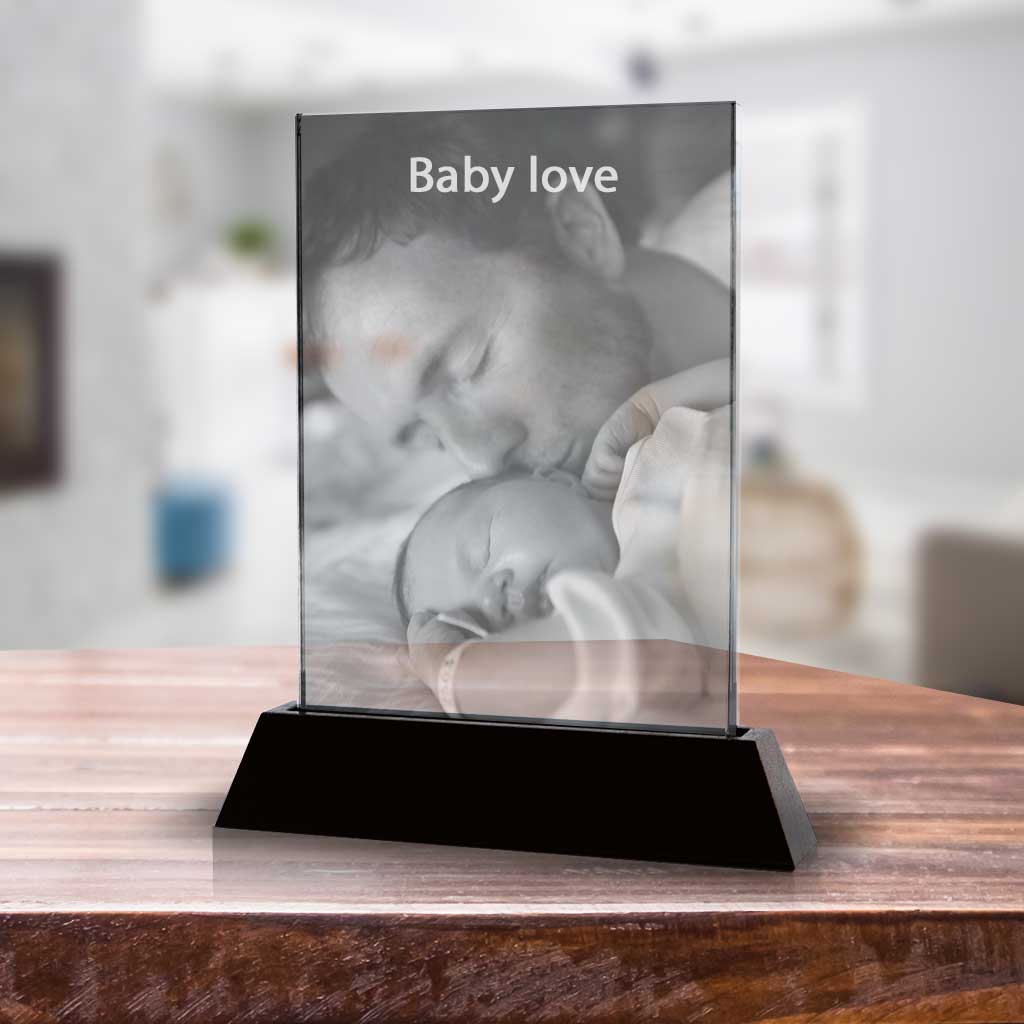 Father's Day Flat - 5x7" - 2D - The best 3D crystal gifts in the world!