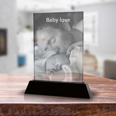 Father's Day Flat - 5x7" - 2D - The best 3D crystal gifts in the world!