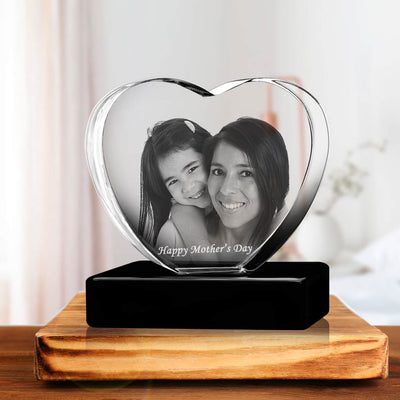 Mother's Day Heart - The best 3D crystal gifts