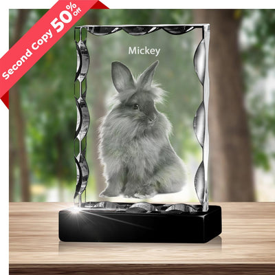 Copy 50% Off | Serrated Crystal Portrait for Pet Lovers - 2D - XL