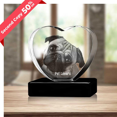 Copy 50% Off | Heart Crystal For Pet Lovers - M