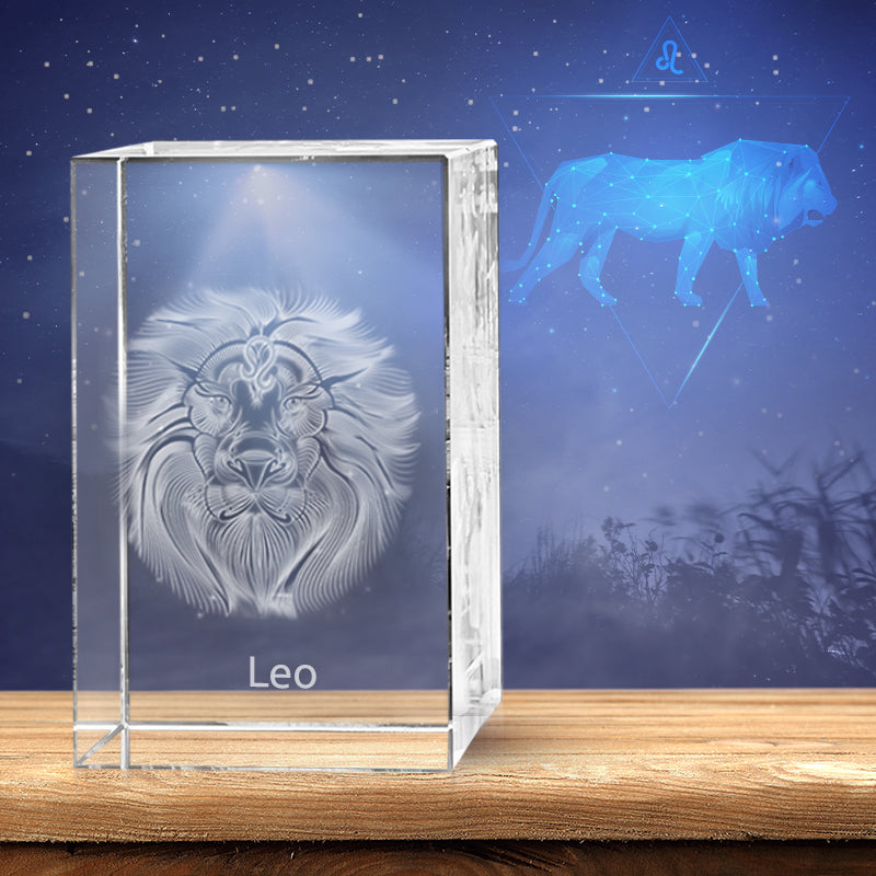 Leo 3D Crystal - The best 3D crystal gifts