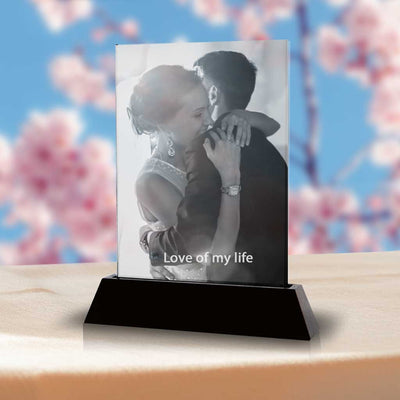 Wedding Flat - 5x7" - 2D - The best 3D crystal gifts in the world!